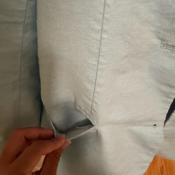 Zara Soft Blue Jacket - Picture 4 of 9